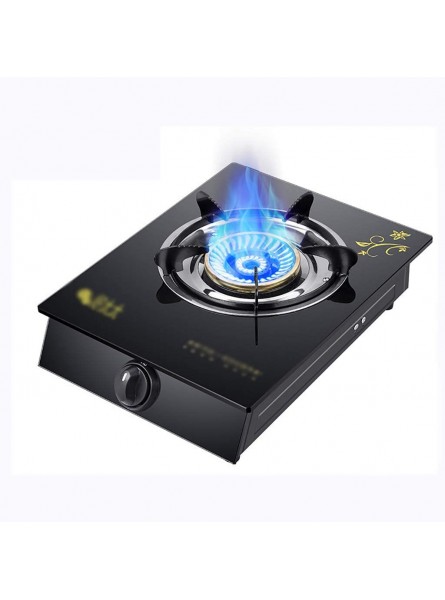 Mini Gas Stove,5.3KW DesktopGas hob，Single Burner For Cooking,Black Tempering Glass Plate，for Warming,Cooking,Boiling,Frying,Simmering [Energy Class A] Color : A Size : NG - TKZS84IH