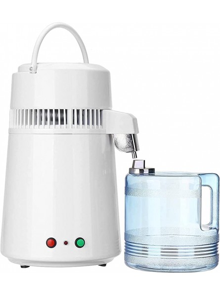 JIXIN 1 Gallon Countertop Water Distiller Machine Easy To Make Clean Water for Home Office 750W Clean Water Purifier - HZPZ8MEN