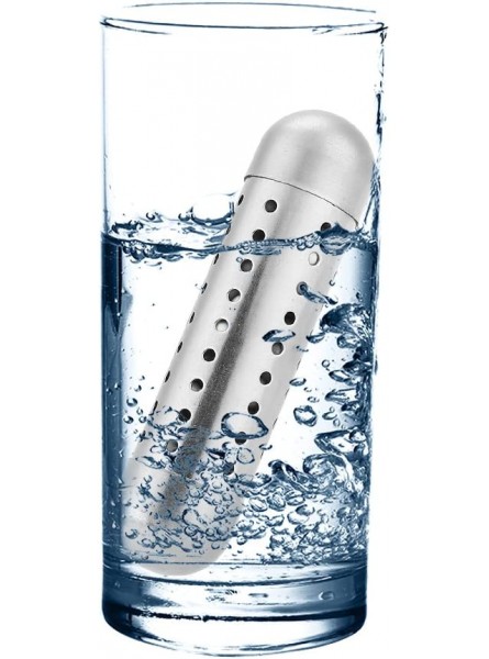 YUYTE Portable Alkaline Water Stick PH Alkalizer Ionizer Hydrogen Minerals Wand Water Purifier Filter for Outdoor Travel Use#1（8×2cm） - SMMKAGUJ