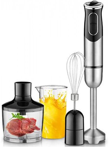 zinhsq Immersion Hand Blender 3-in-1 Stick Blender 600W 2-Speed Handheld Blender with Milk Frother and Egg Whisk for Baby Food Smoothies Sauces and Puree - EWYH0F39