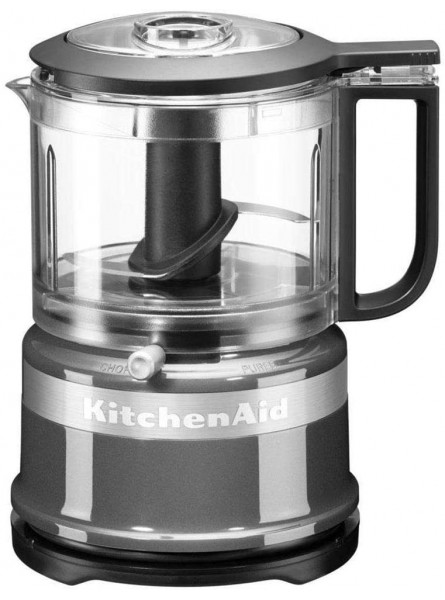 Kitchenaid 5KFC3516 Mini Food Processor for Chopping Preparing Dressings and Sauces Silver - CPCWMFPK