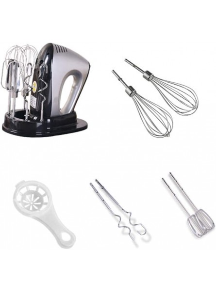 Electric Whisk 5 Speed Hand-Held Mixer 300W Kitchen Baking Blender with Dough Hook Egg Beater for Cake Cream Butter Jam Milk Mixing Hand held - NNPGVU0P