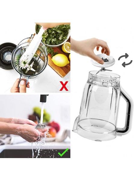Duronic Electric Blender BL5 | 1.8 Litre BPA-Free Jug | 500W Motor | Stainless-Steel Ninja Sharp Blades | Pulse Mode | Blends to Make Smoothies Shakes Puree Sauces Crushes Ice - ROOH0STV