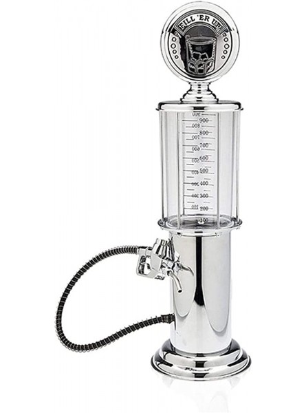 Beer Dispenser Beer Keg 1.5L Beer Tower Dispenser Clear Beverage Tower Dispenser with 2 Taps Exquisite design Easy Clean Perfect for Parties Home Bar Use Color : Double Gun Single Gun - YYUM3A2V