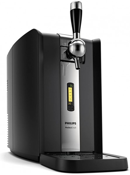 Philips PerfectDraft HD3720 26 Beer Tap 6 L Draught Beer Dispenser 1.5 Bar Beer Handle 8.16 kg 261 x 444 x 494 mm LCD - QMZQ1UGJ