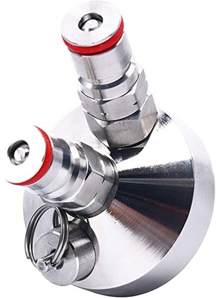 XIAOXIN Ball Lock Mini Keg Tap Dispenser Fit For Mini Beer Keg Stainless Steel Dispenser Growler Homebrew Spear 3.6L 5L 10L Beer Tool Color : Silver red - OEELNHY3