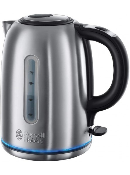 Russell Hobbs 20460 Quiet Boil Kettle Brushed Stainless Steel 3000W 1.7 Litres - ZIQFJN9H