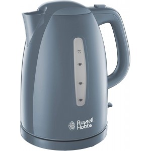 Russell Hobbs 21274 Textures Electric Kettle with Rapid Boil and Perfect Pour Spout 1.7 Litre Grey - FQJNFU0O