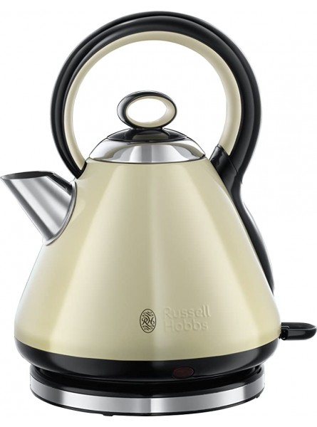 Russell Hobbs 21888 Legacy Quiet Boil Electric Kettle 3000 W 1.7 Litre Cream - MPFZ749O