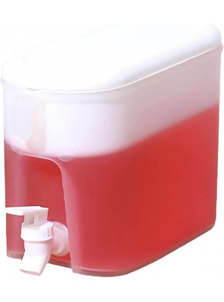 MQDLF 0.77 Gallon Iced Drinks Dispenser in Refrigerator,Cold Drinks Iced Fruit Juice Lemonade Dispenser for Party | Large Capacity Leak-proof Kettle for Refrigerator - LHBQ7F8M