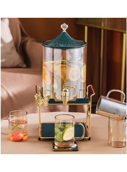 WDBBY Cold Kettle with Faucet Refrigerator Cold Kettle High Temperature Beverage Bucket Large Capacity Fruit Tea Bucket Set Color : A Size : As The Picture Shows - NJOG1SAO