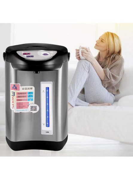 5.0L Electric Kettle Instant Hot Water Dispenser With Filter Fast Rapid Boil Water Level Display Window Three Ways Of Water Automatic Power Off & Automatic Insulation 750W - PEUIEXQ5