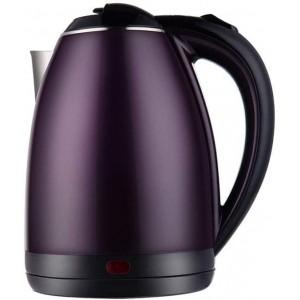 XQJYSH Electric Kettle Automatic Power Off Household Large Capacity 24 Hours Insulation 1500W Insulation Integrated Stainless Steel 1.8L Color : PURPLE - FKLN2B6Y