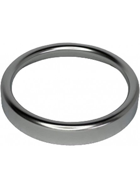 Dripring Chrome Ring Silver Bezel Replacement Part for KitchenAid Food Processor Artisan Classic Ultra Heavy Duty - VHDFIPH6