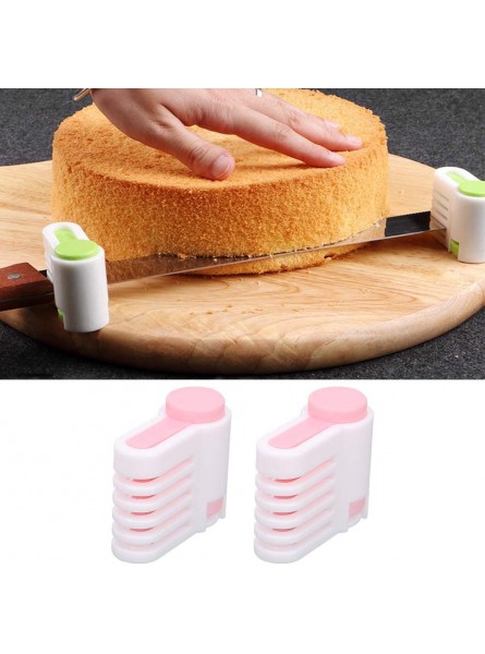 2Pcs Multifunctional DIY Cake Bread Cutter Slicing Guide Tool Home Kitchen Accessory Bread Machine Accessories#2 - QBLXE5VP