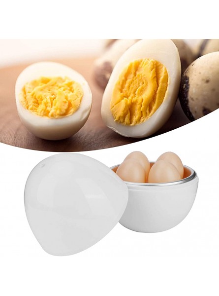 Easy to Clean Egg Boiler Microwave Egg Boiler Safe to Use Knob Design Egg Egg Cooker Kitchen Accessory Cooking Tools - XSNDU2QY