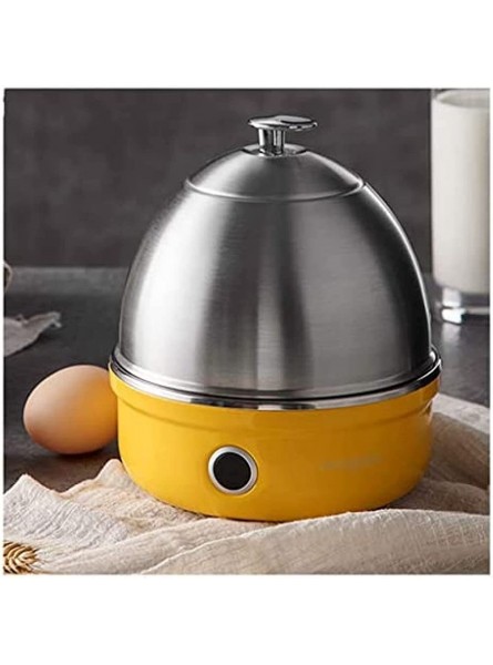 Egg Boiler Egg Egg Cooker Steamer Household Automatic Egg Cooking Stainless Steel Artifact Three-color Optional Egg Steamer,Yellow,Luxurious - CYZEUM43
