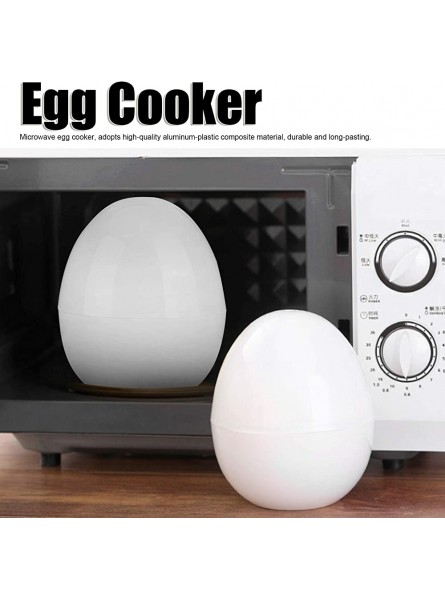 Egg Cooker Egg Boiler Microwave Boiler Steamer for 4 Eggs Microwave Egg Cooker - PLAVV6AU