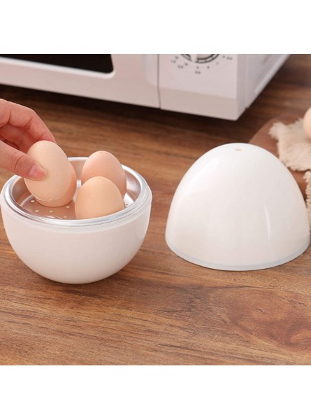 Egg Cooker Egg Boiler Microwave Boiler Steamer for 4 Eggs Microwave Egg Cooker - PLAVV6AU