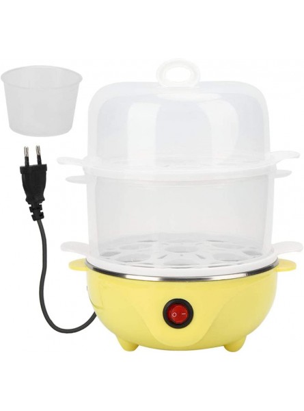 Egg Cooker,Egg Boiler,Household Mini Double Layer Egg Boiler Egg Cooking Machine Kitchen Utensils 220V - LRXY9NM0