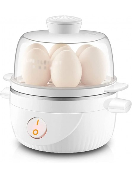 Electric Egg Boiler Cooker Rapid Poacher 1 Or 7 Capacity Soft Medium Hard Boiled Or Poached for Hard Boiled Scrambled Eggs Or Omelets Steamed Vegetables - KRCUDV5U