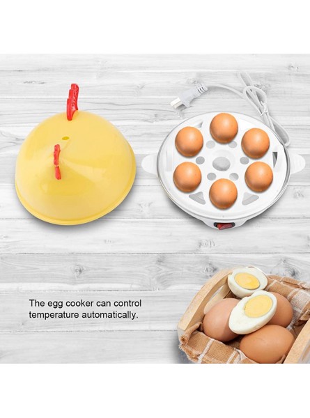 Plastic Egg Cooker Electric Chick-Pattern Egg Boiler Multifunctional Tray for Kitchen Breakfast Steam Eggs Corn Quail Egg 220V - VWOU6IS7