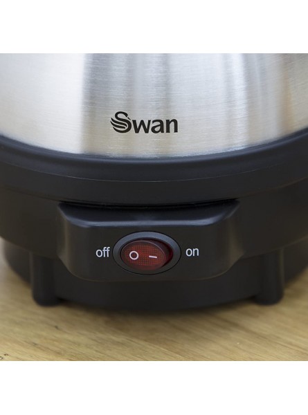 Swan SF21020N 7 Egg Boiler and Poacher Featuring 3 Cook Settings 350w Black Stainless Steel - NEVKNQUH