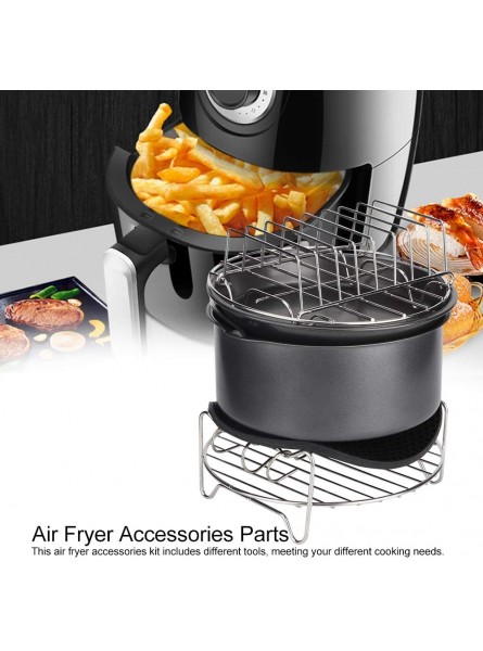 Fryer Accessories Set 7Pcs Set Barbecue Air Fryer Accessories Set Kit Parts Home Kitchen Tool for 3.6L - NZTXKV3E