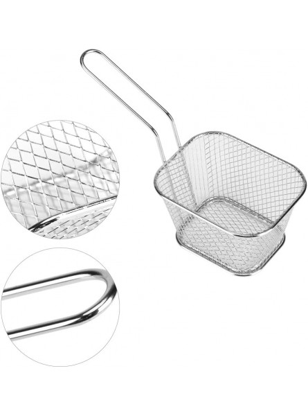 Metal Fry Baskets Fryer Cooking Tool Mini Fry Baskets Onion Rings for Shrimps Chip Prawns - EPTA71PJ