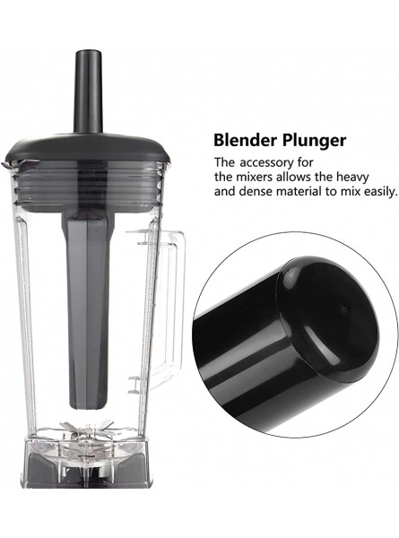 Gaeirt Blender Plunger Easy to Mix Blender Tamper for Meals - FXBP7ISA