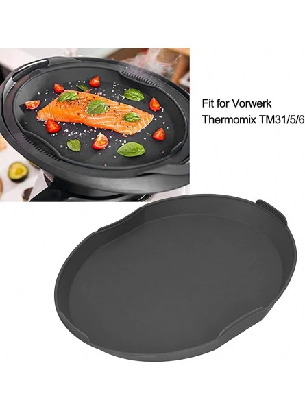 EBTOOLS Silicone Pan Food Processor Heating Plate Kitchen Accessory for Vorwerk Thermomix TM31 5 6 - WBFWYHR4