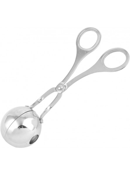 sourcingmap Metal Household Kitchen Riceball Meatball Maker Mould Clip Tong Silver Tone - WWEXM5XQ
