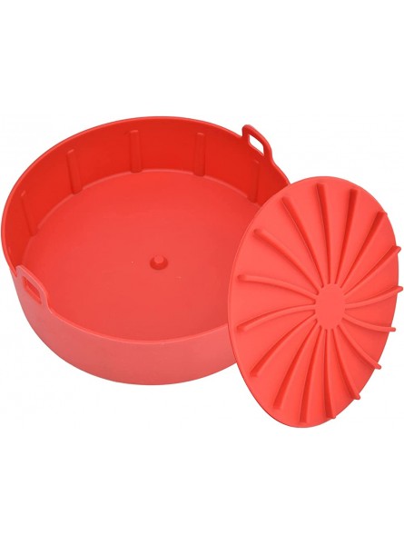 Electric Fryer Accessory Fryer Basket Temperature Resistance 450°F Fryer Silicone Pot Non Stick for Rice Cooker - BHGSPBQX