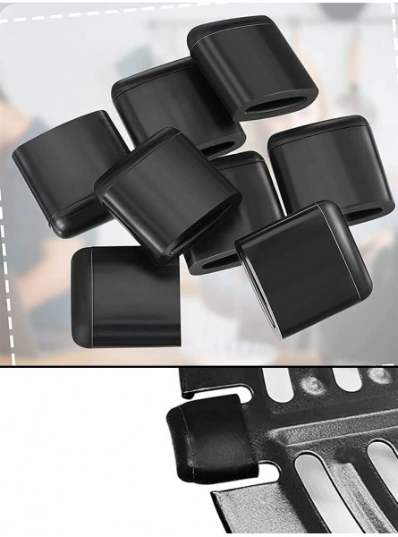 Tray Air Fryer Rubber Bumpers Air Fryer Accessories Rubber Bumpers 8Pcs Rubber Feet Air Fryer Replacement Parts Anti-Scratch Protective Covers For Air Fryer Grill Pan Plate Tray Protection Bars - XBDXKR3B