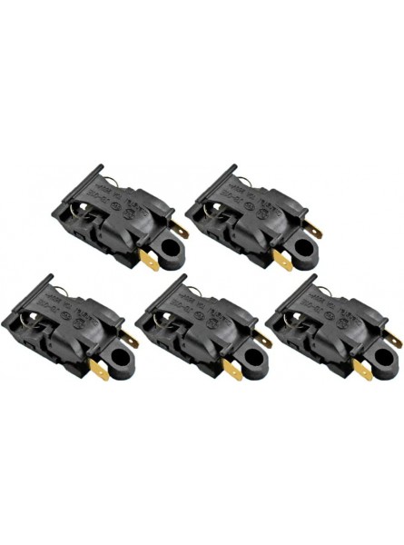 5PCS Kettle Thermostat Switch Replacement 13A 250CV Electric Kettle Switch Temperature Switch Controller Electric Kettle Control Parts - YLUA8P3Y