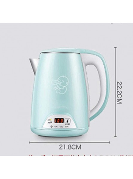 ZXYDD Electric Kettle Upgraded Stainless Steel Cordless Tea Kettle Fast Boil Water Warmer with Auto Shut Off and Boil Dry Protection - MQCH5TR4