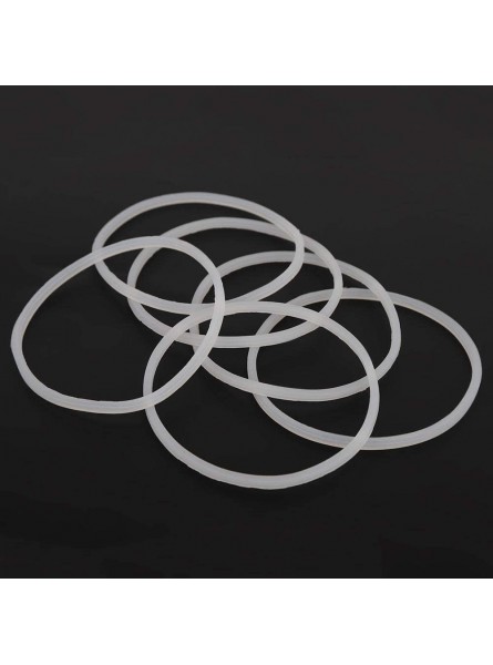3 6Pcs Replacement Gaskets Rubber New Replacement Gaskets Rubber Seal Ring for Flat Crosses Blade6 pcs - PFNPNA8Y