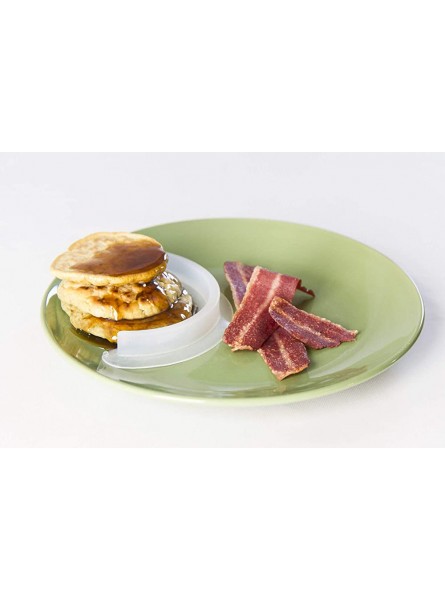 Food Cubby Plate Divider Clear 2 pack - RXLRVYTE