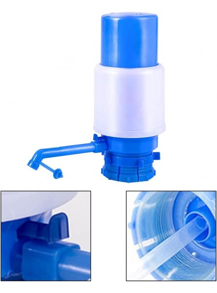 Portable Manual Water Pump With Carry Handle Water Pressure Device Bayonet Hand Pressure Suction Device For Bottled Water - ANHF9DYM