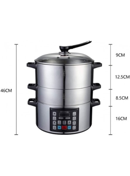 Electric Steamer Multi-Functional Household Large-Capacity Steamer Multi-Layer Commercial Kitchen Steamer - NUOB8FU8