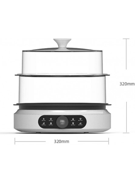 Large Capacity Electric Steamer Multi-Function Household 2-Layer Electric Steamer Food Steamer - DQNRTBRI