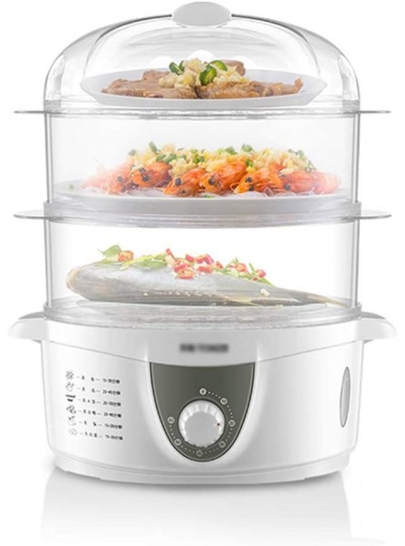 Saucepans Large Capacity Electric Steamer Multi-Function Household 3-Layer Electric Steamer Food Steamer - SSYWFJ5B