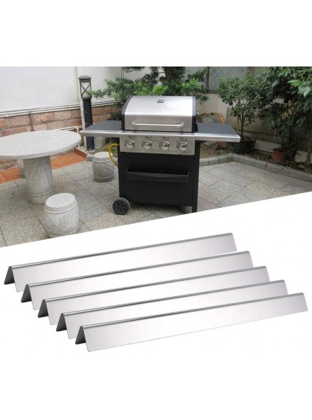 Omabeta Grill Heat Shield 5Pcs Grill Heat Plate BBQ Heat Plate High Temperature Resistance Flexible High‑hardness for Home Kitchen - MSPJ0FB5