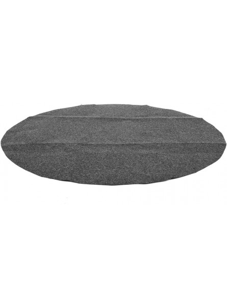 Taidda Floor Mat 36in Round Shape Exquisite Wear Resistant Durable for Home Party Use Barbecue Accessories Protective Mat - KSZJ8B8R