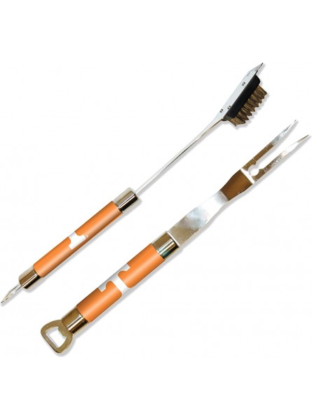 THE NORTHWEST COMPANY NCAA Tennessee Volunteers Barbeque Fork and Grill Cleaner Set - ICFTOXIG