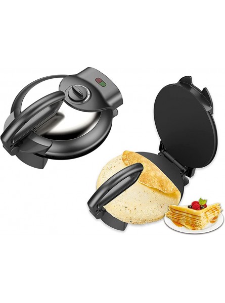 Crepe Pancake Maker Electric Nonstick Hot Plate with Adjustable Temperature for Household Cooking DIY Pancake Pizza Omelettes - RJYKNHQG