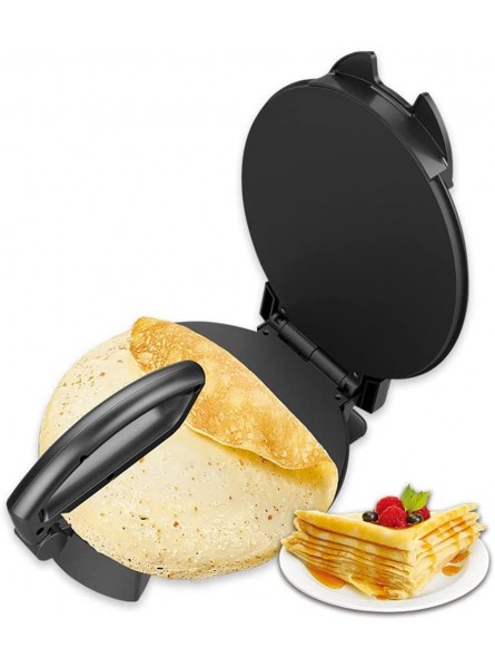 Viinice Bread machine Double Sided Non-Stick Electric Pancake Pizza Rotating Crepe Maker Flat Tortilla Press Machine breakfast Color : As shown Size : One size guanjun1975 - MKDGY1XT