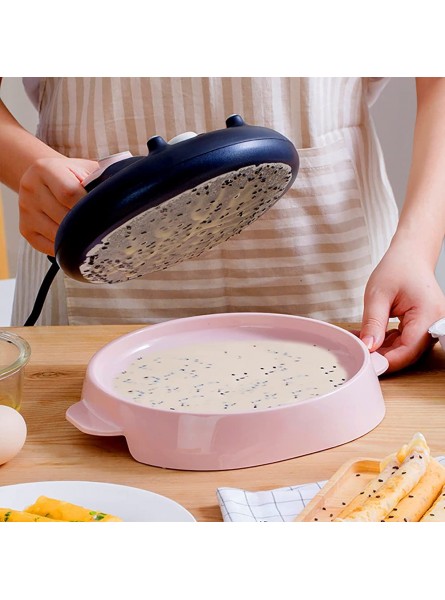 ZYFXZ Crepe Makers Electric Pancake & Crepe Maker With Batter Bowl ， Teflon Non-stick Coating Plate 100-200℃ Knob Temperature Adjustment,Easy Use For Home Restaurant Easy To Clean Color : B - UHDV83U0