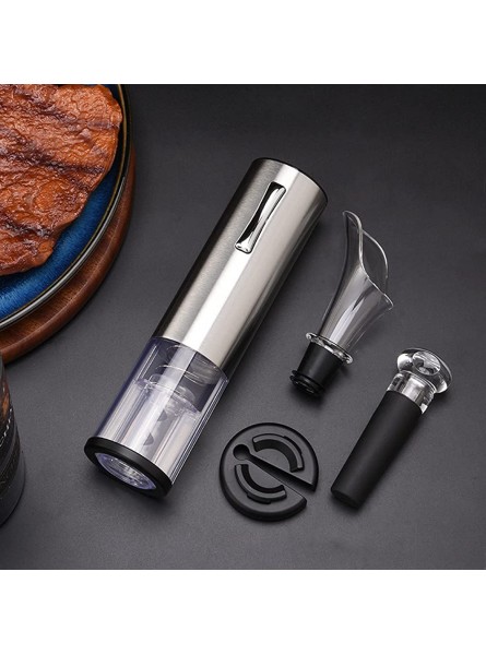 CUYUFIA Electric Wine Opener USB Charging Wine Bottle Opener Wine Supplies With Wine Pourer - XDOFEX9H