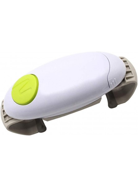 Electric Can Opener Automatic Tin Opener Perfect for Any Hard to Open Jar or Bottle Hands Free One Touch,Green - RBRUUYGP